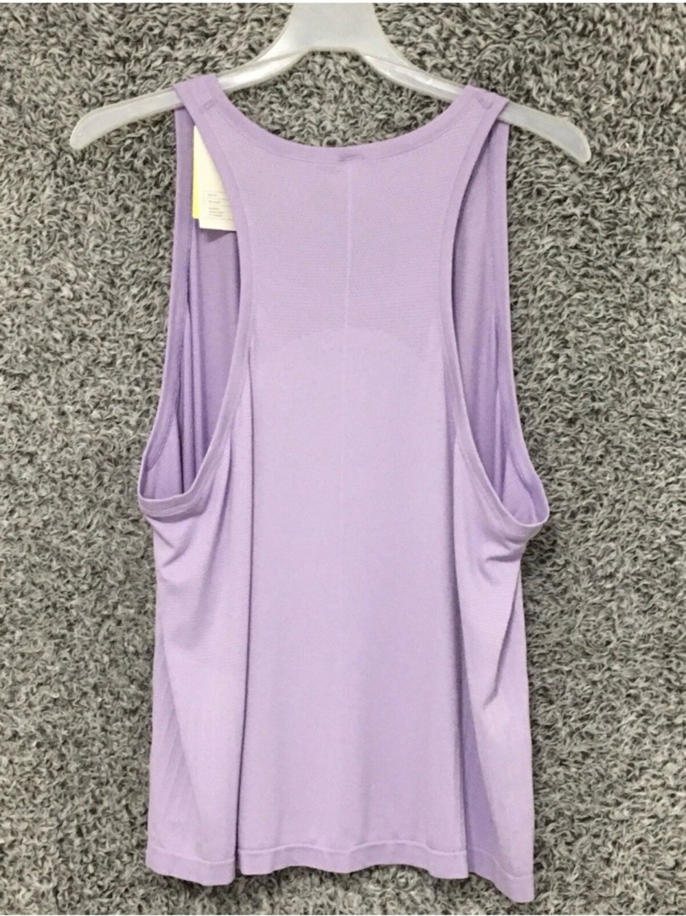 2- All in Motion Women's Size 2X Light Purple Semi Fit Hip Length Tank Top - Picture 3 of 10